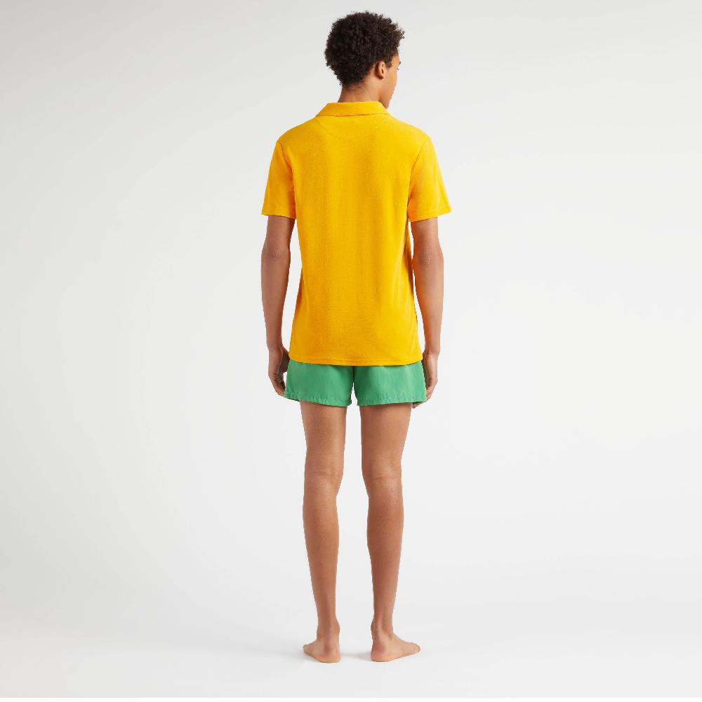 Vilebrequin Polo En Coton éponge Organique Homme Uni