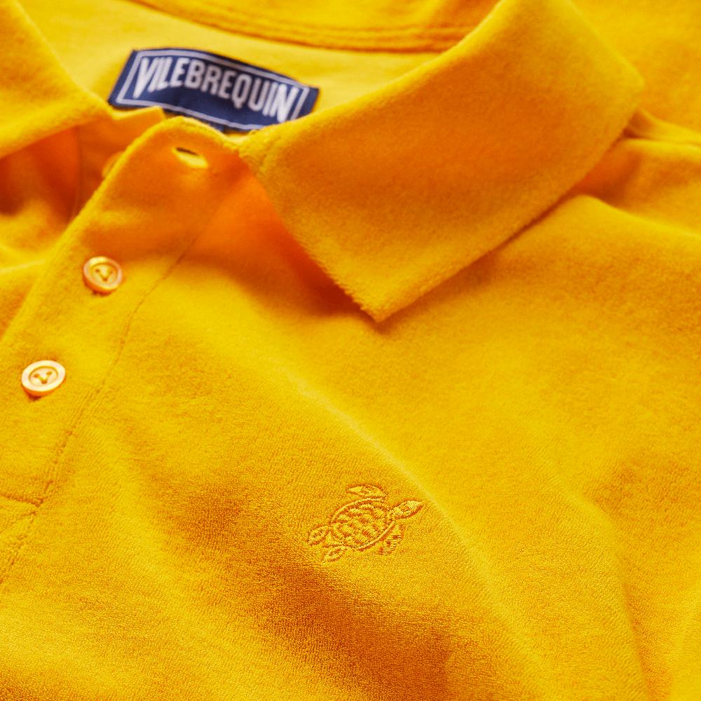 Vilebrequin Polo En Coton éponge Organique Homme Uni