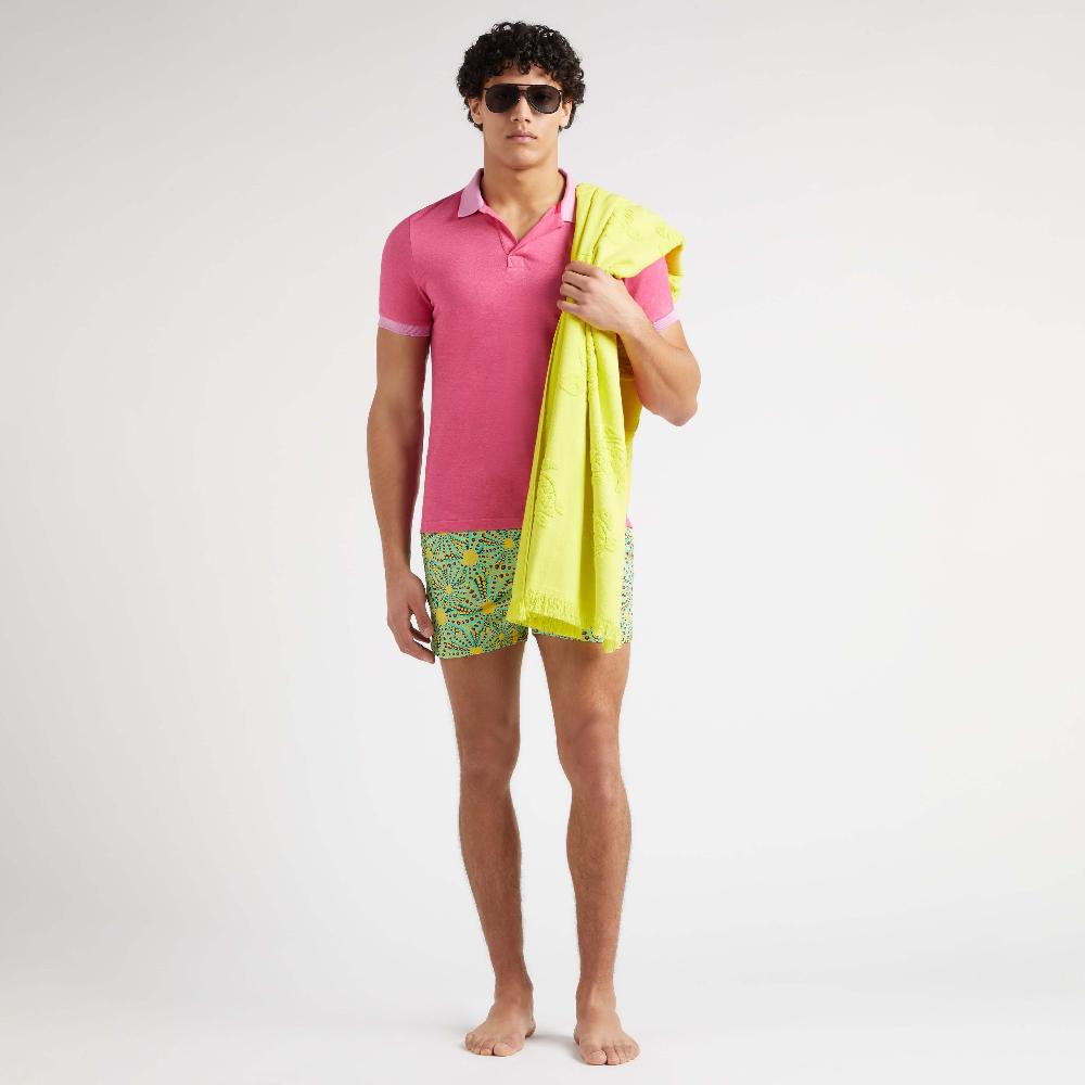 Vilebrequin Polo En Coton Organique Couleur Changeante Homme Uni