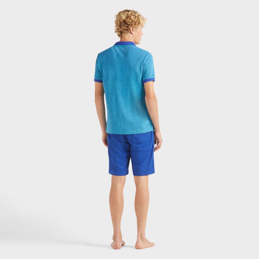 Vilebrequin Polo En Coton Organique Couleur Changeante Homme Uni