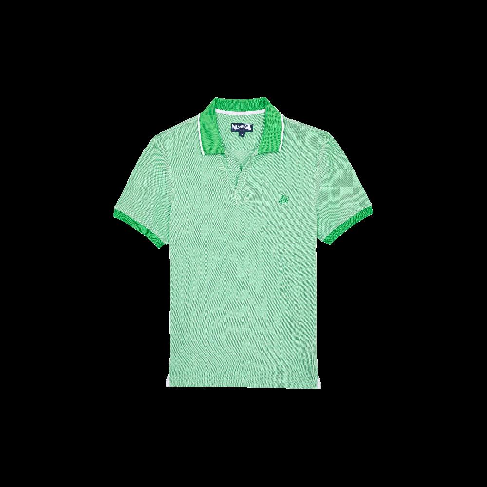Vilebrequin Polo En Coton Organique Couleur Changeante Homme Uni