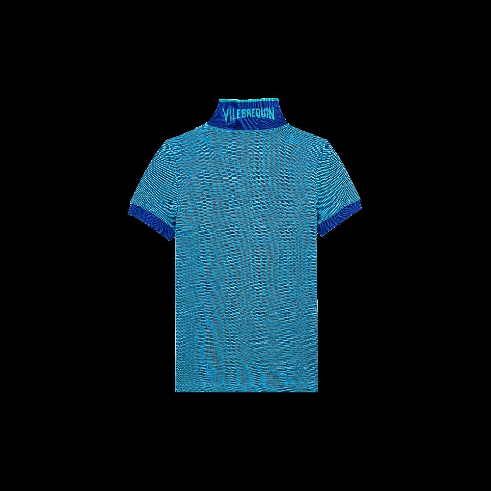 Vilebrequin Polo En Coton Piqué Changeant De Couleur Garçon