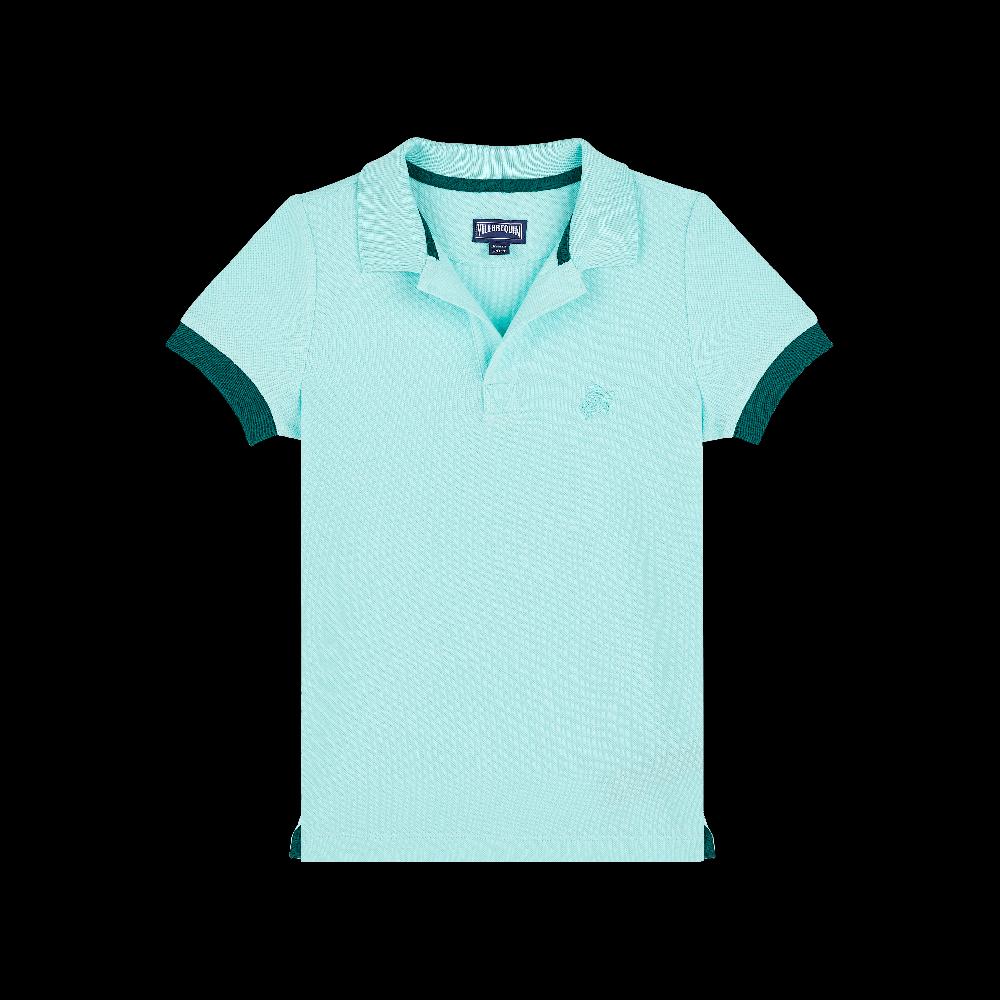 Vilebrequin Polo En Piqué Coton Organique Garçon Uni