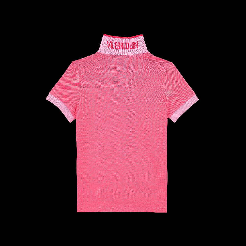 Vilebrequin Polo En Pique De Coton Organique Changeant Garçon Uni