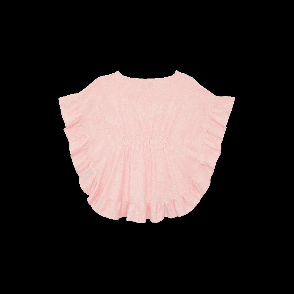 Vilebrequin Poncho En éponge Fille Turtles Jacquard