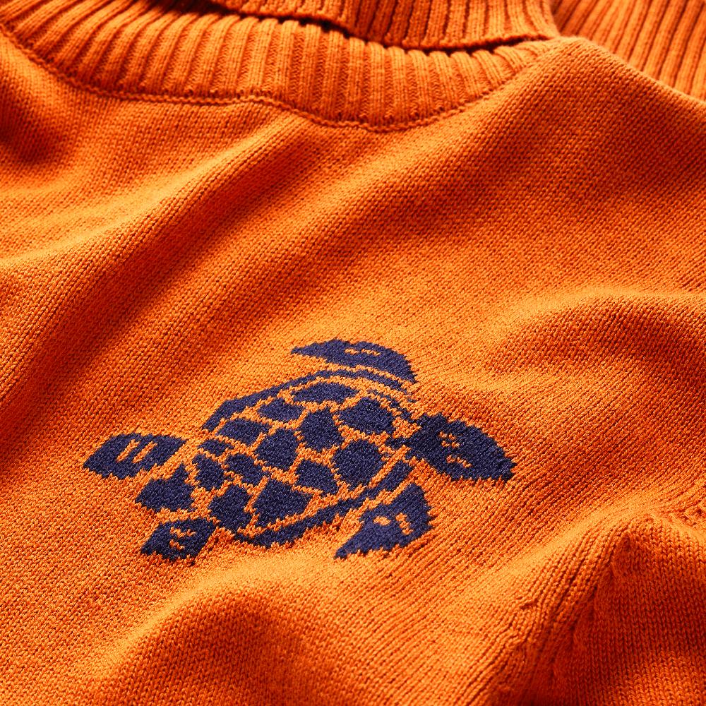 Vilebrequin Pull Col Roulé En Coton Et Cachemire Homme Uni