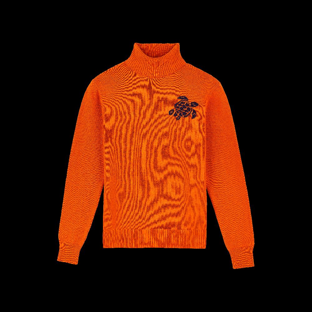 Vilebrequin Pull Col Roulé En Coton Et Cachemire Homme Uni