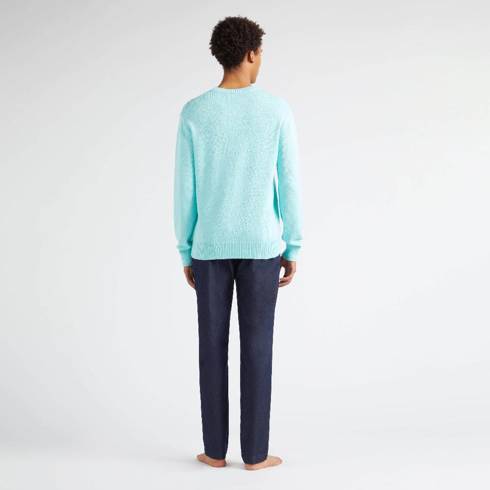 Vilebrequin Pullover En Coton Et Cachemire Ras-du-cou Homme Tortue