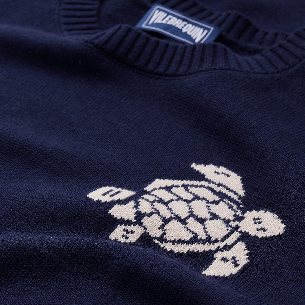Vilebrequin Pullover En Coton Et Cachemire Ras-du-cou Homme Tortue