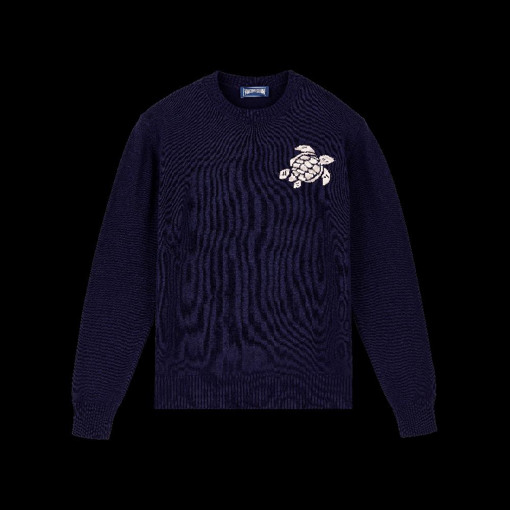 Vilebrequin Pullover En Coton Et Cachemire Ras-du-cou Homme Tortue