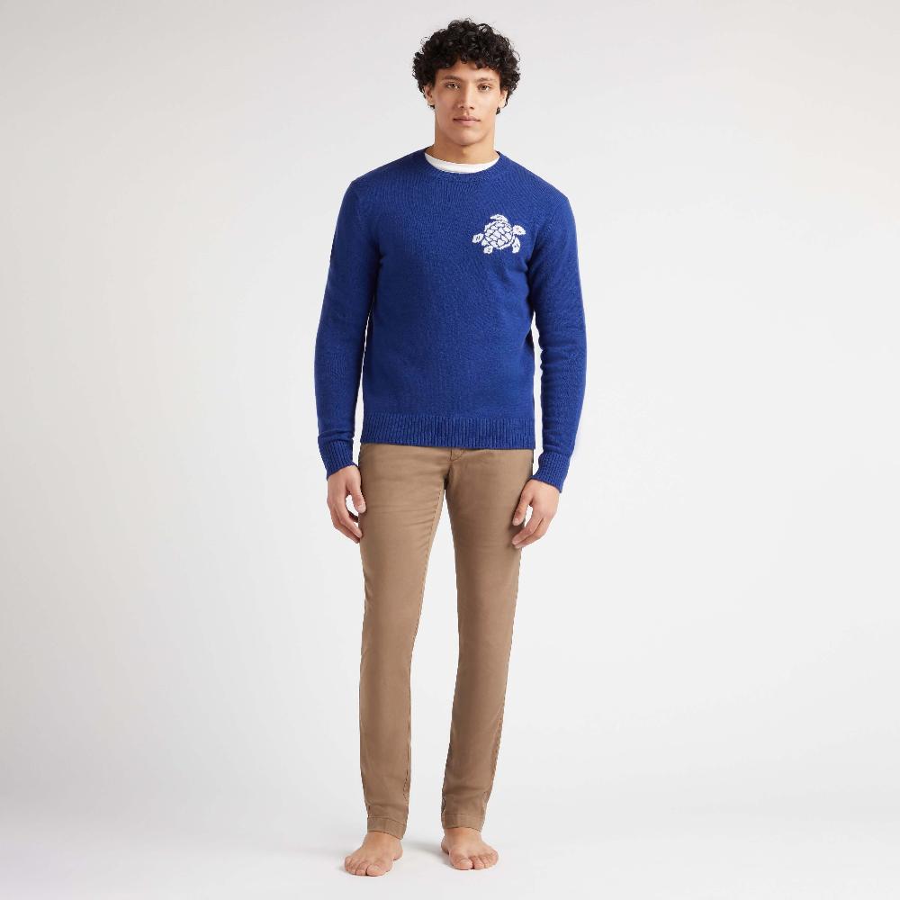 vilebrequin Pullover en laine et cachemire homme Tortue