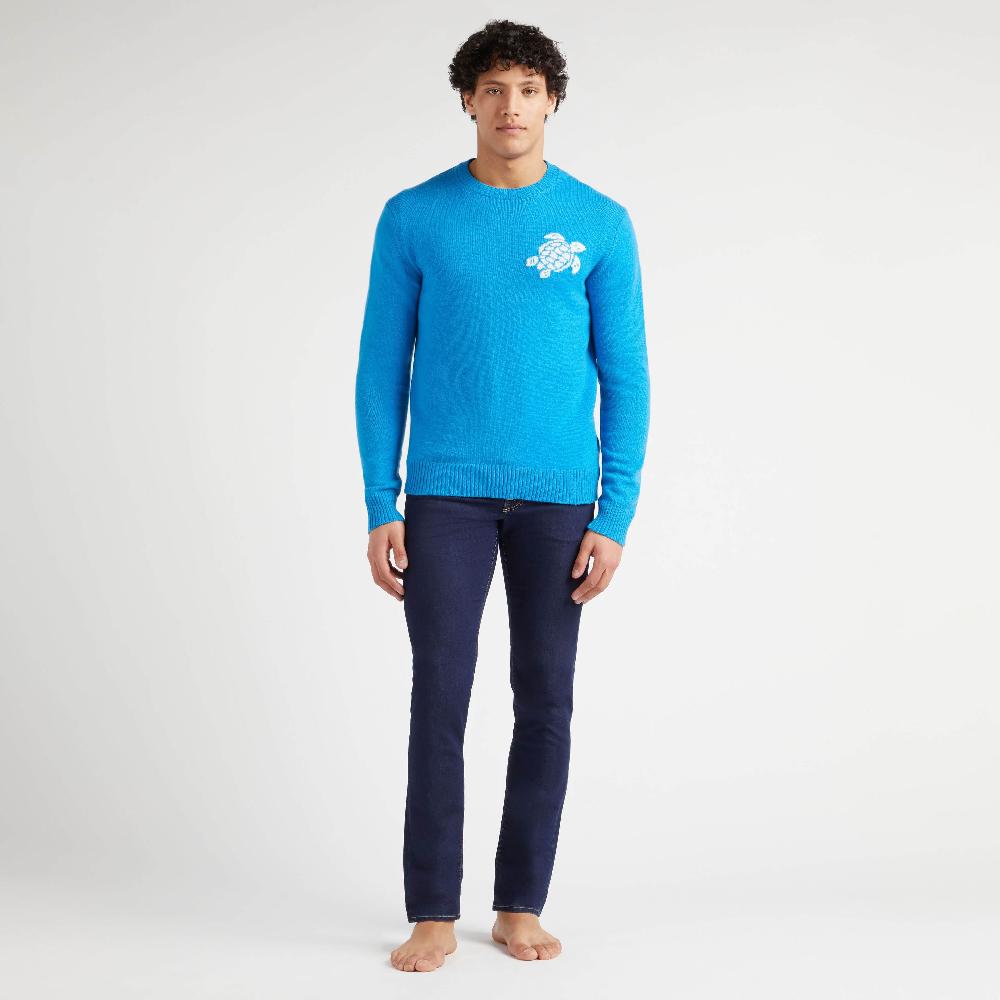 vilebrequin Pullover en laine et cachemire homme Tortue