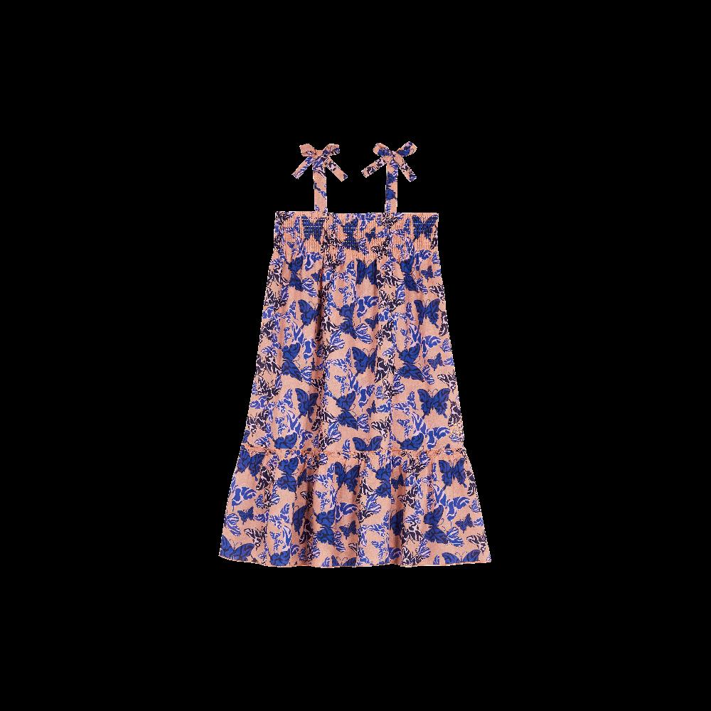 vilebrequin Robe en coton de voile organique fille Disco Butterfly