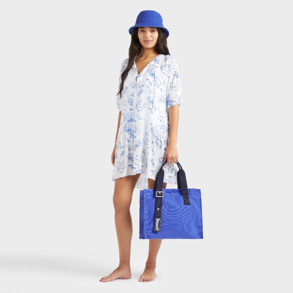 Vilebrequin Robe En Viscose Femme Medusa And Shells