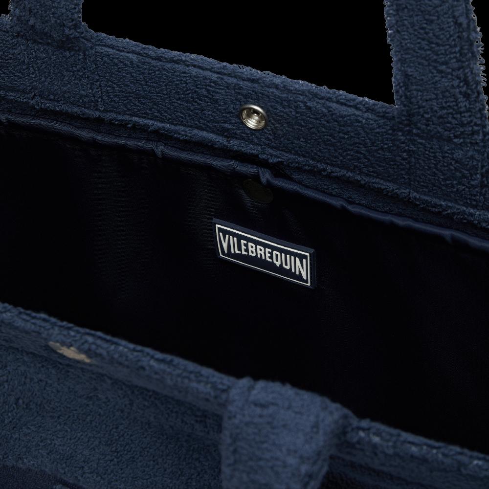 Vilebrequin Sac De Plage En éponge Femme Tortue Brodée