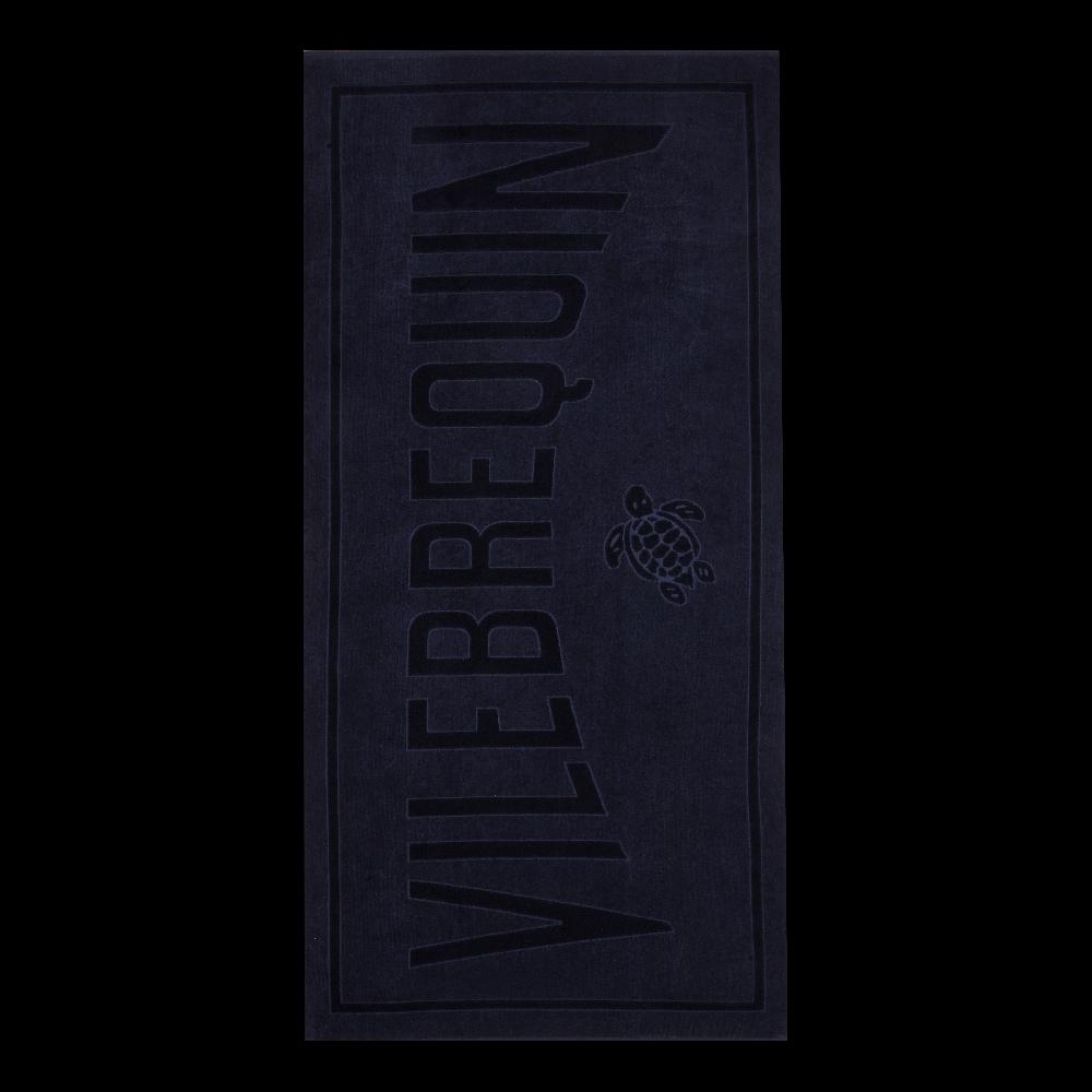 Vilebrequin Serviette De Plage Unie En Coton Organique