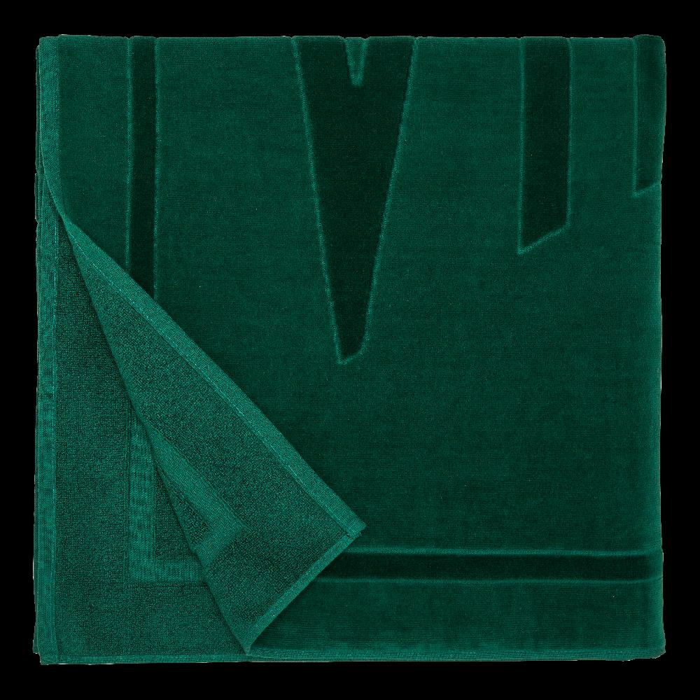 Vilebrequin Serviette De Plage Unie En Coton Organique