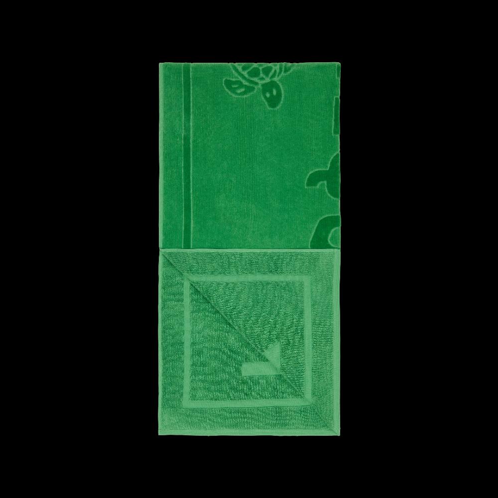 Vilebrequin Serviette De Plage Unie En Coton Organique