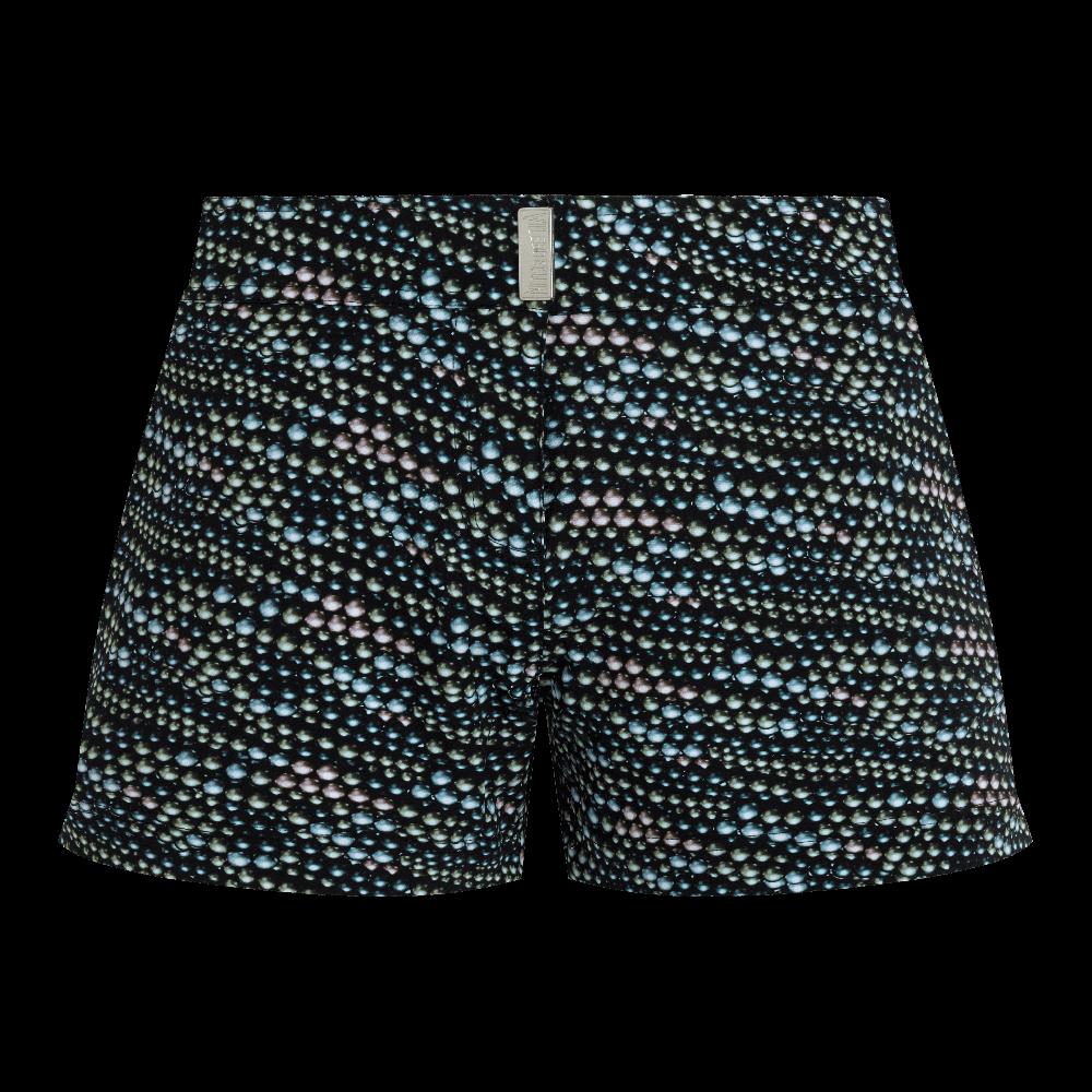 Vilebrequin Short De Bain Stretch Ceinture Plate Femme Pearl