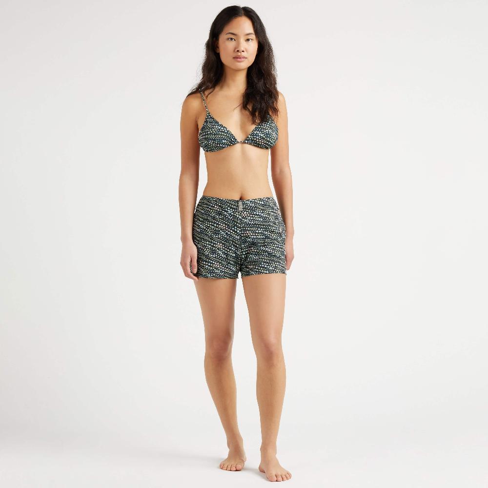 vilebrequin Short de bain stretch ceinture plate femme Pearl