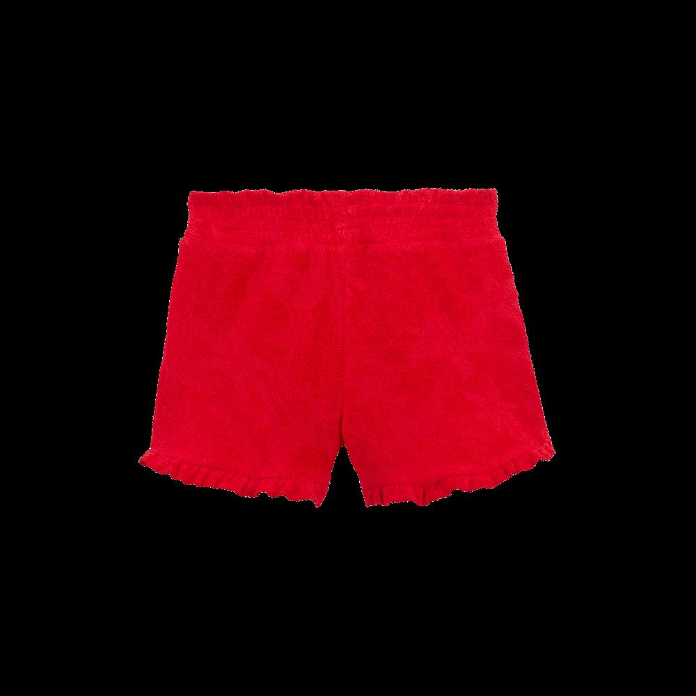 Vilebrequin Short En éponge Fille Jacquard Flower Power