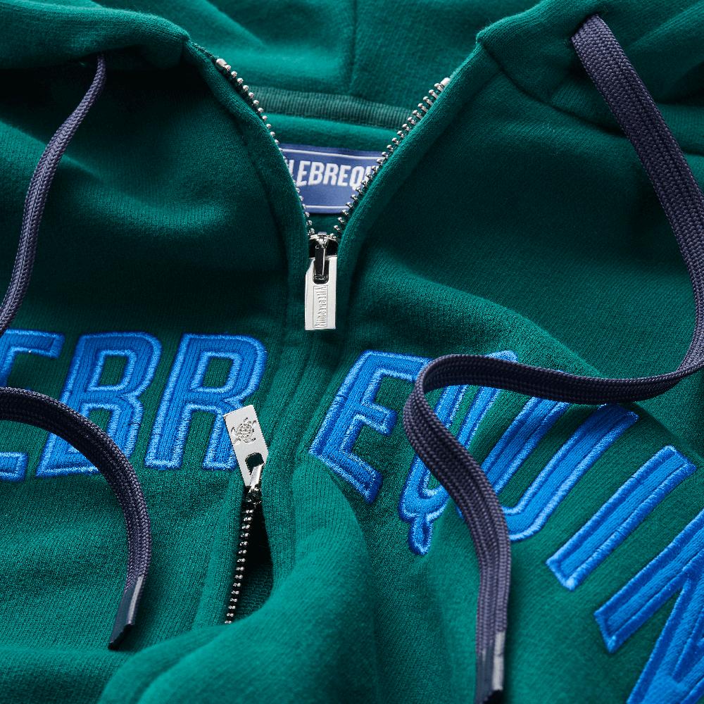 Vilebrequin Sweat à Capuche En Coton Homme Logo Surpiqué