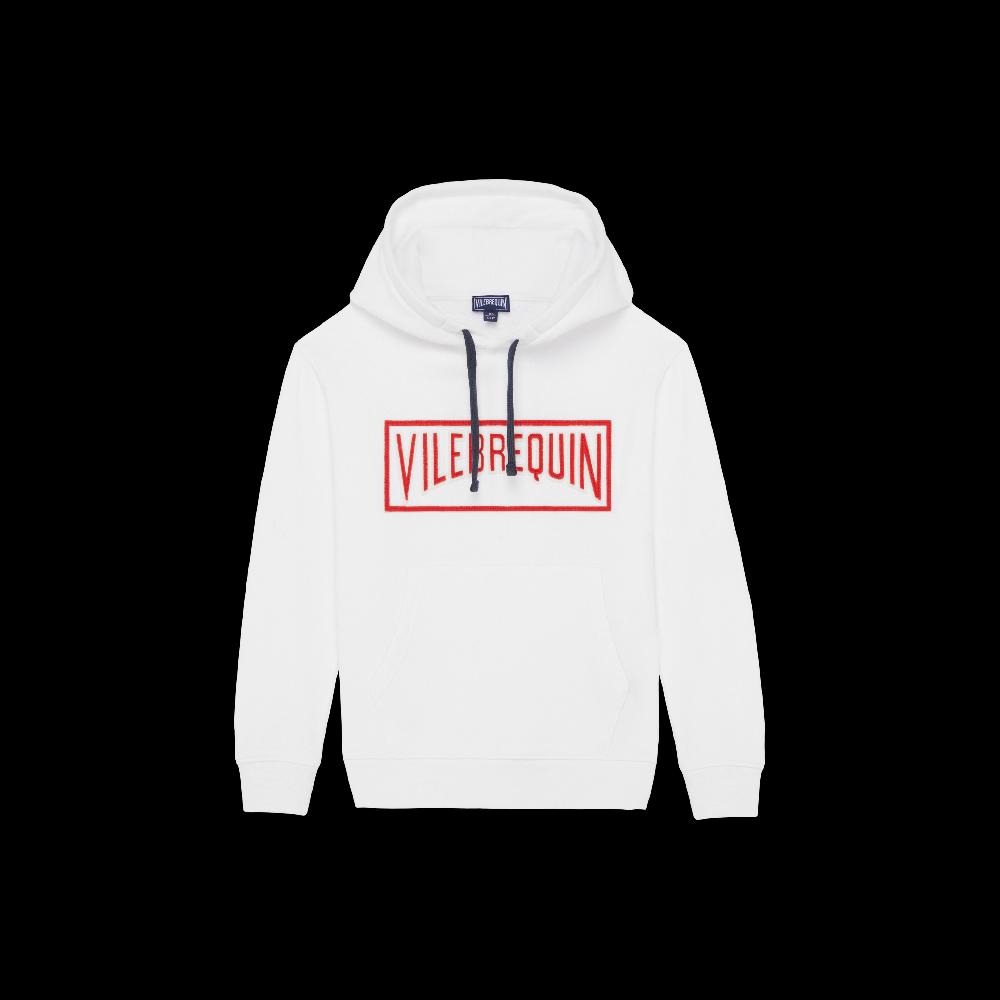 vilebrequin Sweat à capuche en coton organique garçon logo