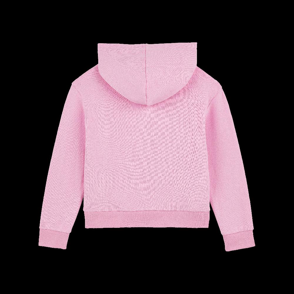 Vilebrequin Sweat à Capuche Fille En Coton Organique Turtle Heart Tahiti