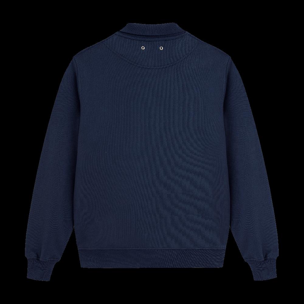 Vilebrequin Sweat à Fermeture Zippée En Coton Homme Logo Surpiqué