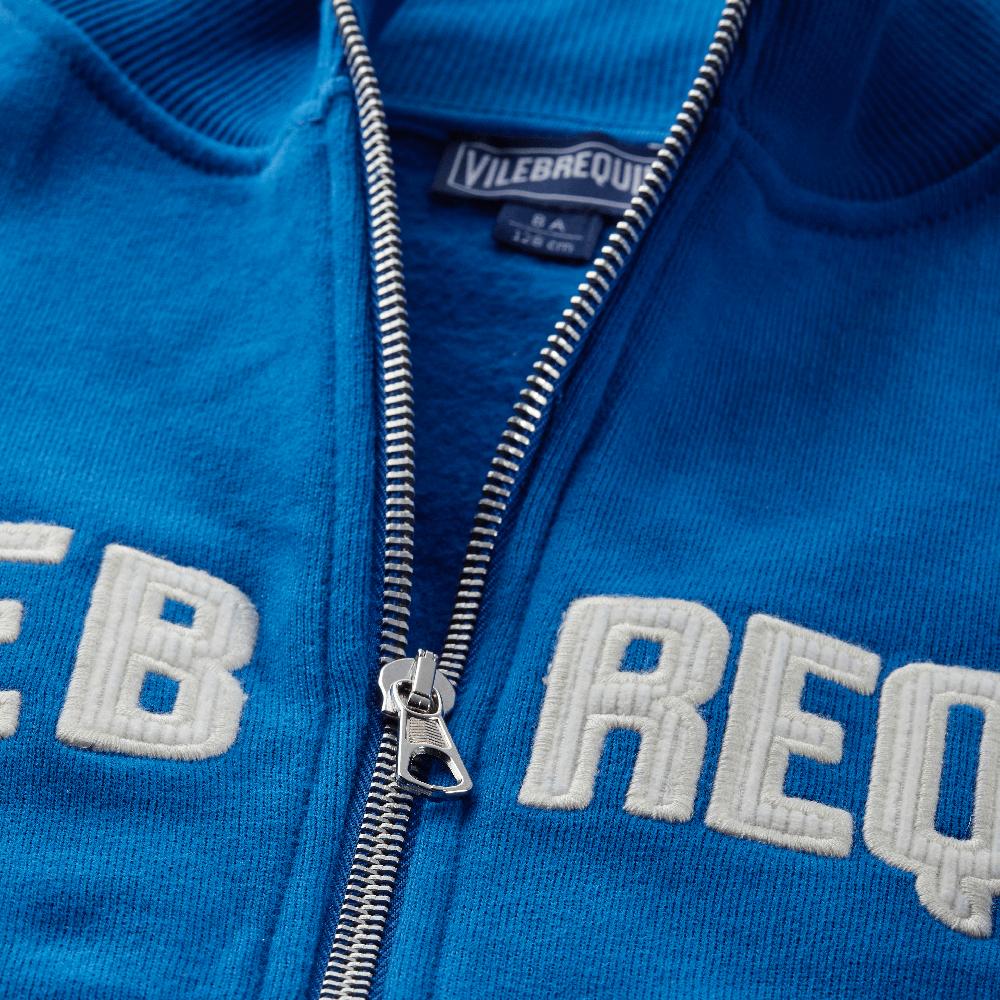 Vilebrequin Sweat à Fermeture Zippée Logo Brodé Garçon