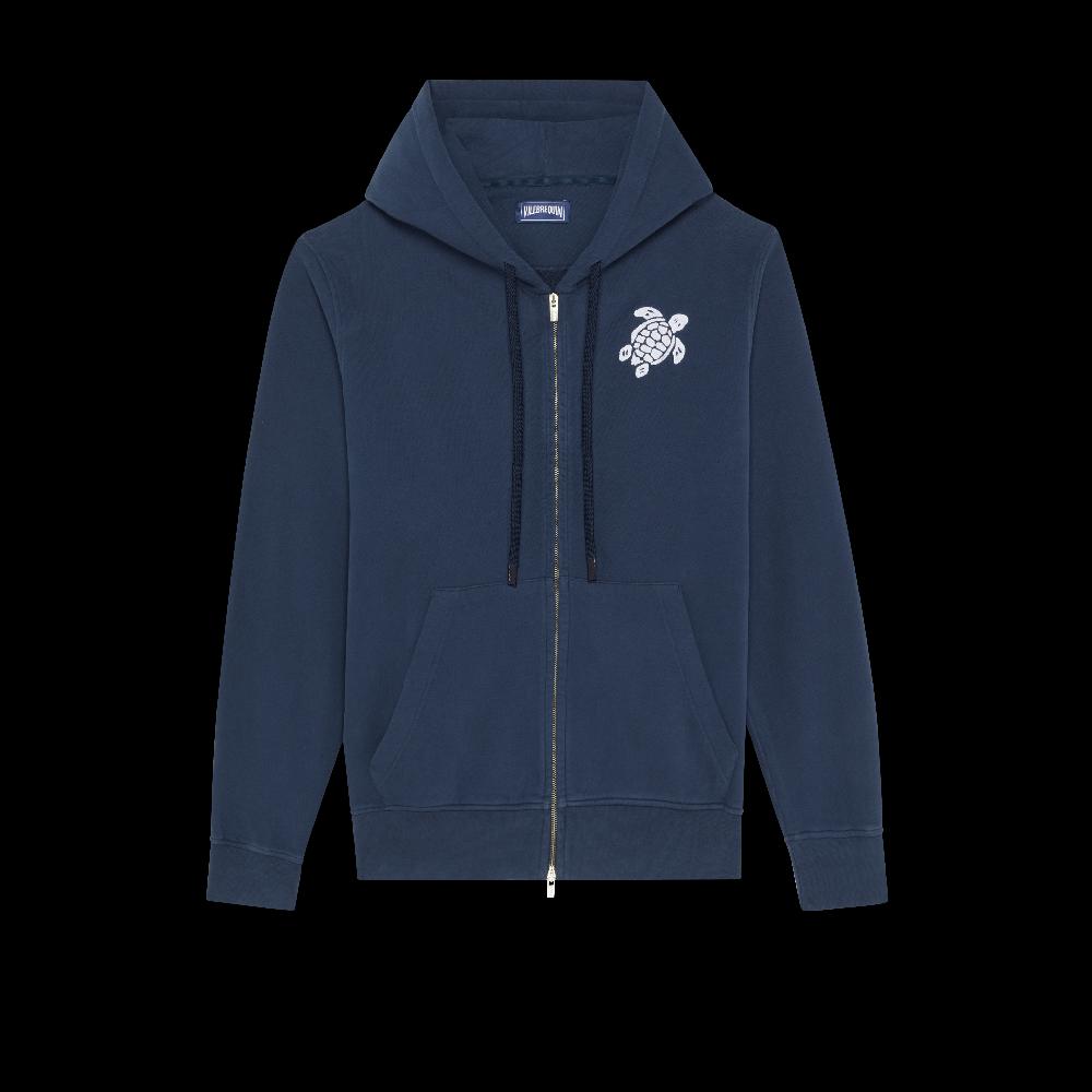 Vilebrequin Sweat En Coton à Fermeture éclair Homme Tortue