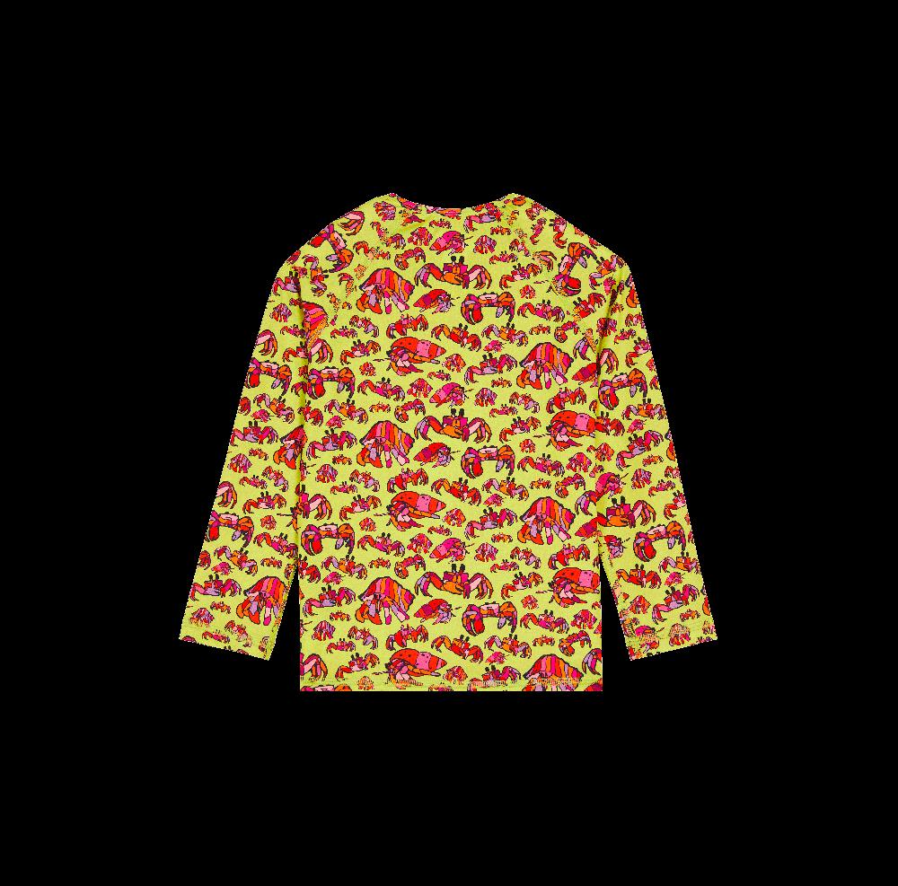 Vilebrequin T-shirt Anti-UV Manches Longues Garçon Hermit Crabs