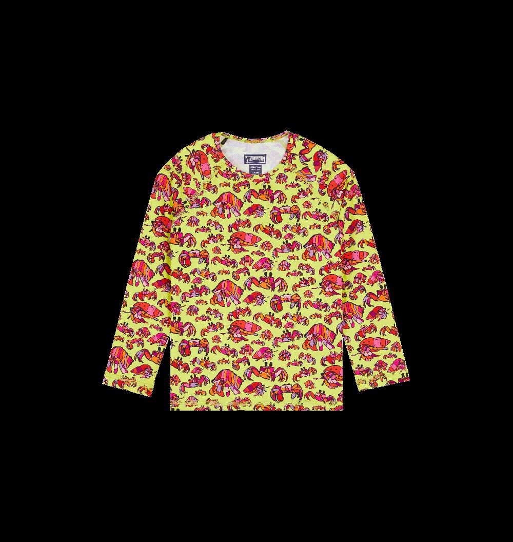 vilebrequin T-shirt anti-UV manches longues garçon Hermit Crabs