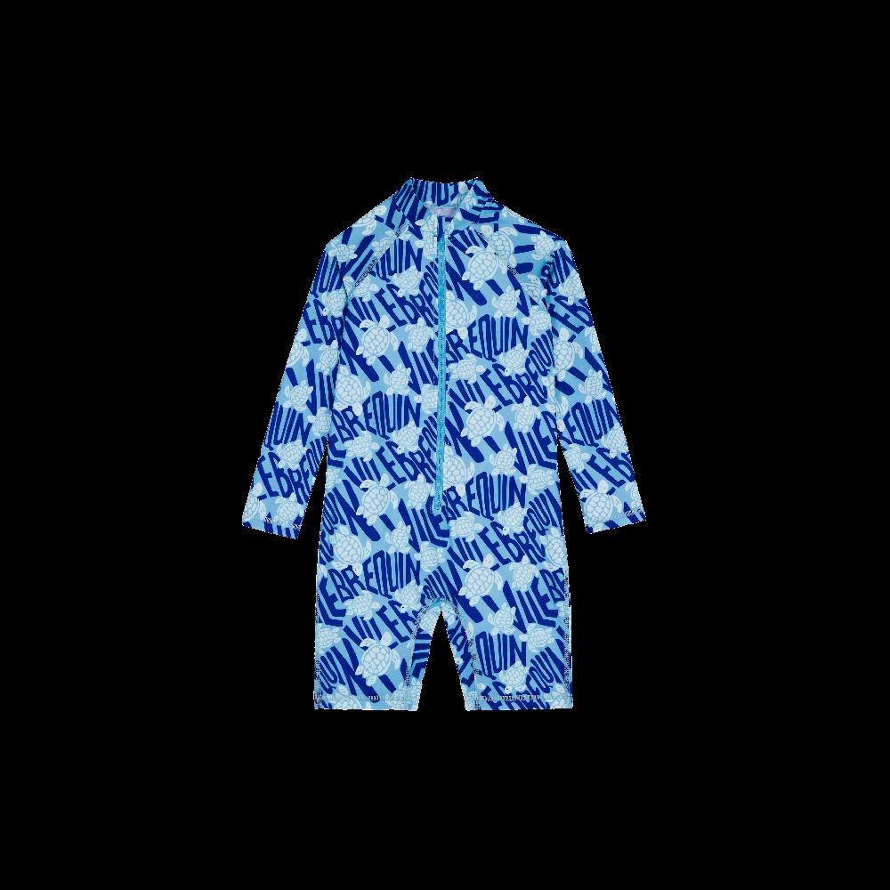 vilebrequin T-shirt anti-UV une pièce garçon Ronde Des Tortues Logo