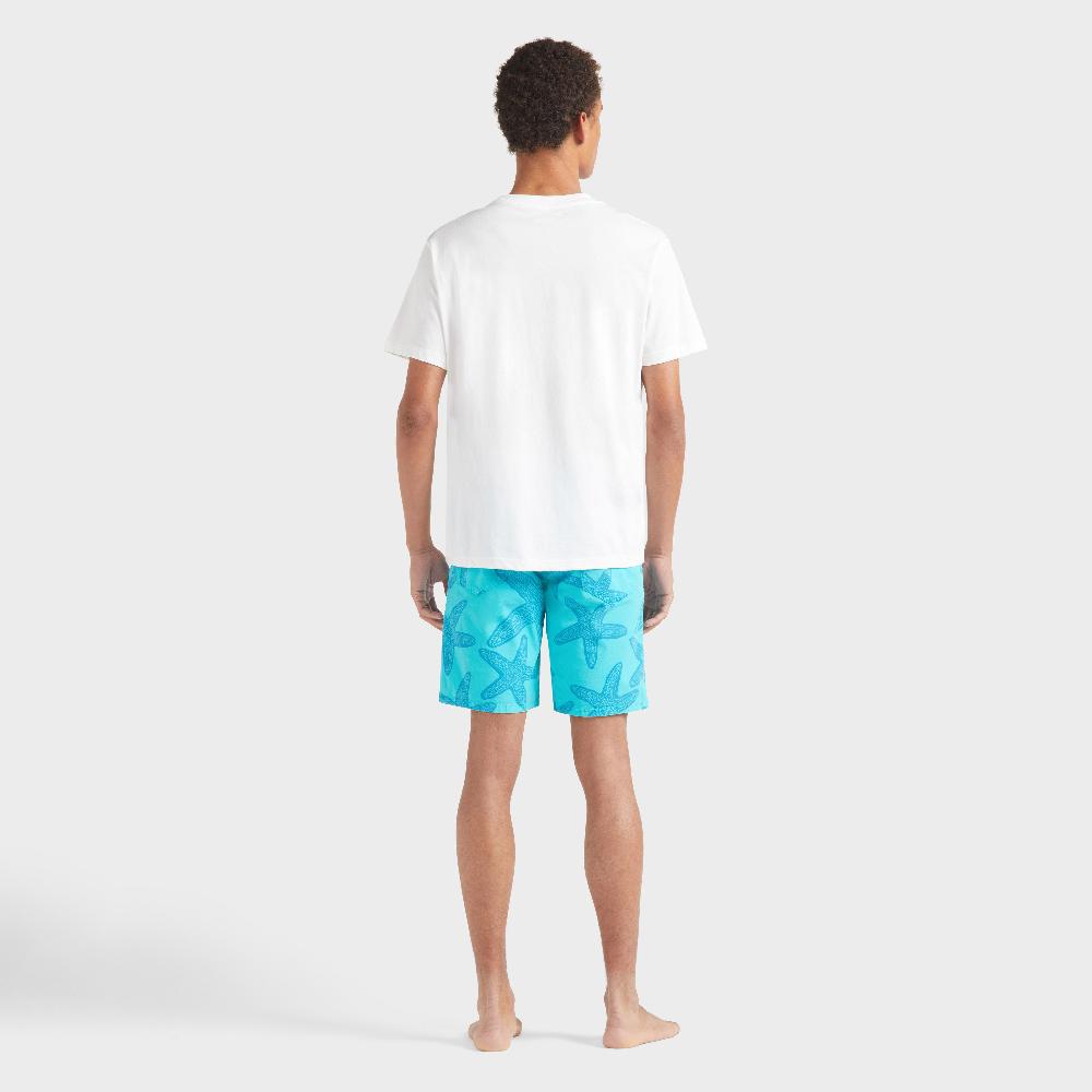 Vilebrequin T-shirt En Coton Homme Brodé Ton Sur Ton Turtle