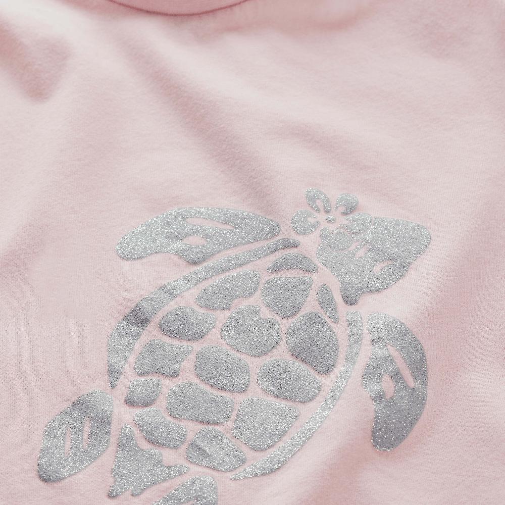 Vilebrequin T-shirt En Coton Organique Bébé Turtle Silver