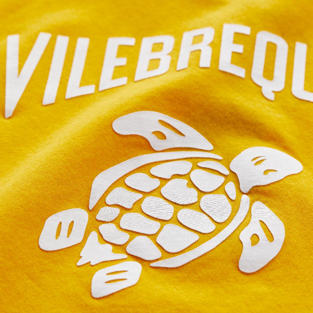 Vilebrequin T-shirt En Coton Organique Enfant Logo En Gomme