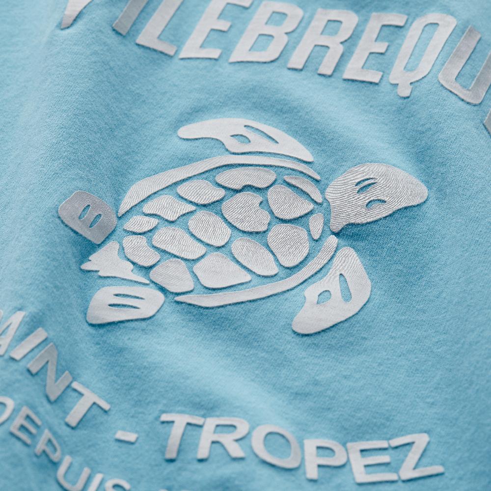 Vilebrequin T-shirt En Coton Organique Enfant Logo En Gomme