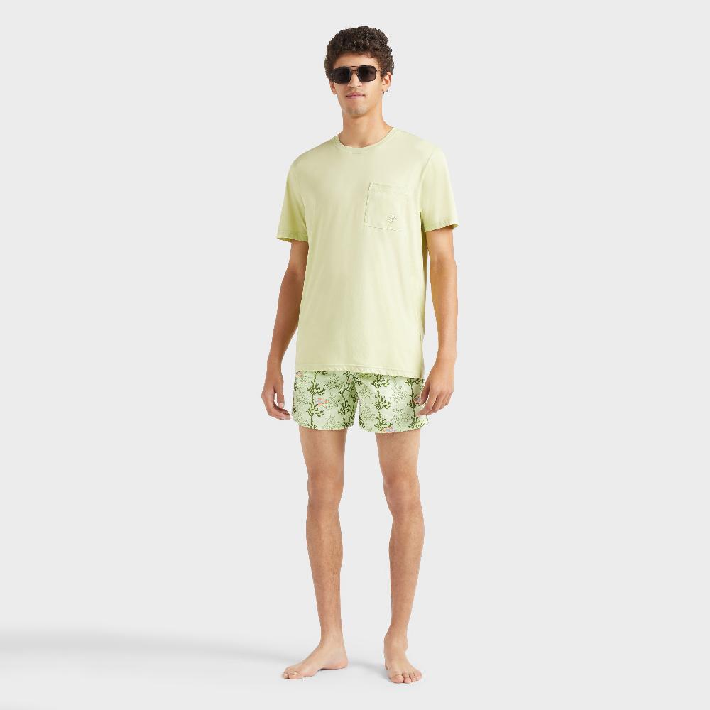 Vilebrequin T-shirt En Coton Organique Et Couleur Naturelle Homme