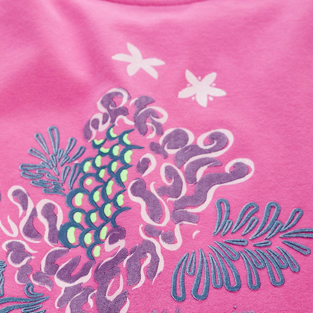 Vilebrequin T-shirt En Coton Organique Fille Imprimé