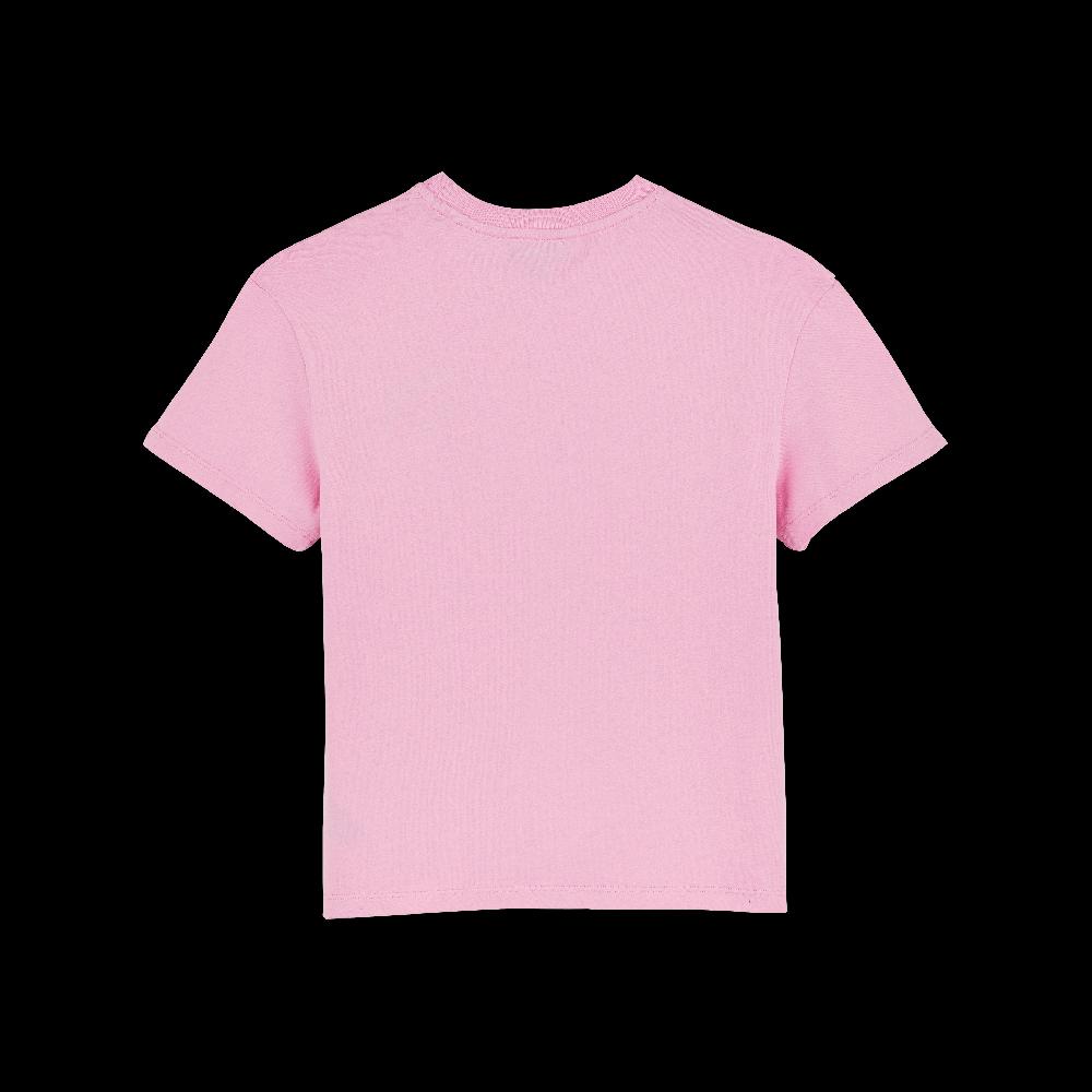 Vilebrequin T-shirt En Coton Organique Fille Turtle Heart Tahiti