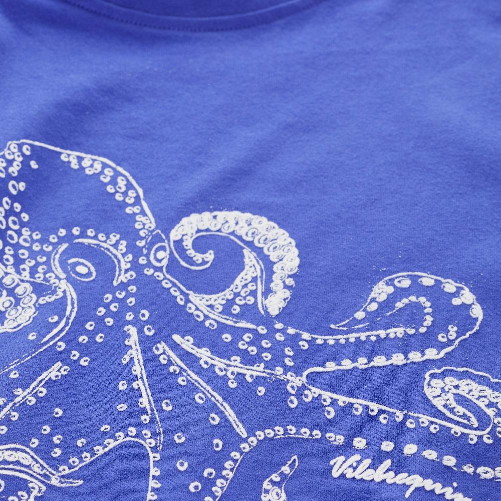 Vilebrequin T-shirt En Coton Organique Garçon Poulpes