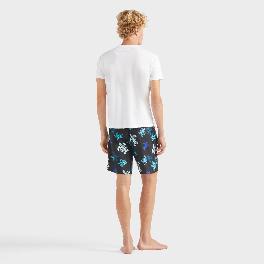 Vilebrequin T-shirt En Coton Organique Homme Tortue Brodée