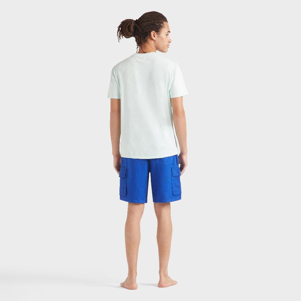 Vilebrequin T-shirt En Coton Organique Homme Tortue Brodée