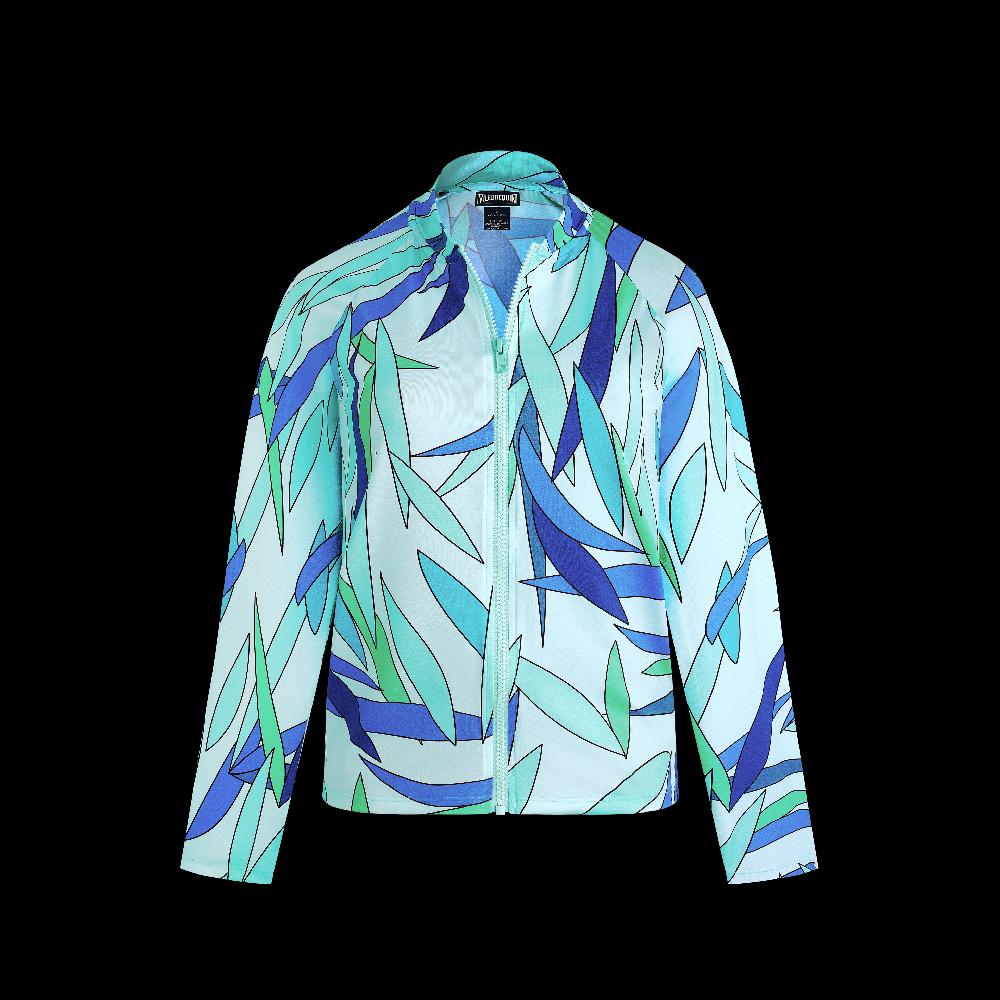 Vilebrequin T-shirt Manches Longues Anti-UV Zippé Femme Madrague