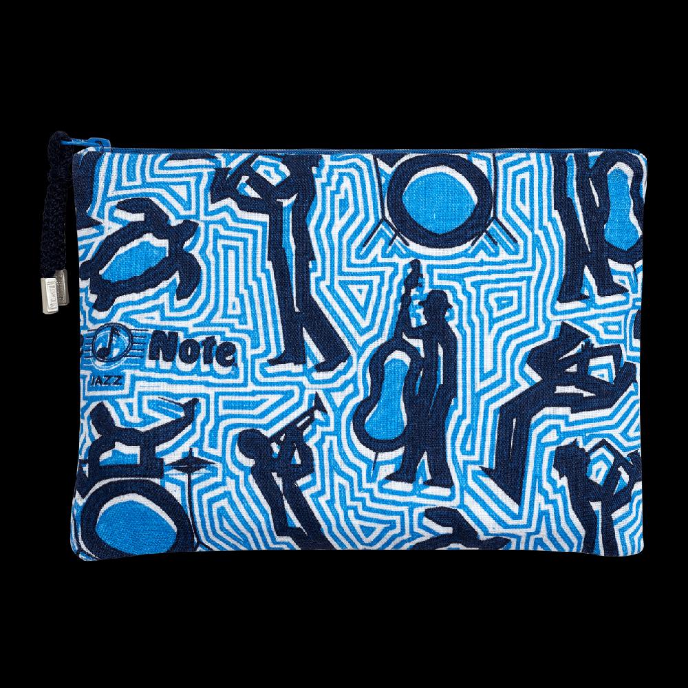 Vilebrequin Trousse De Plage En Lin - Vilebrequin X Blue Note