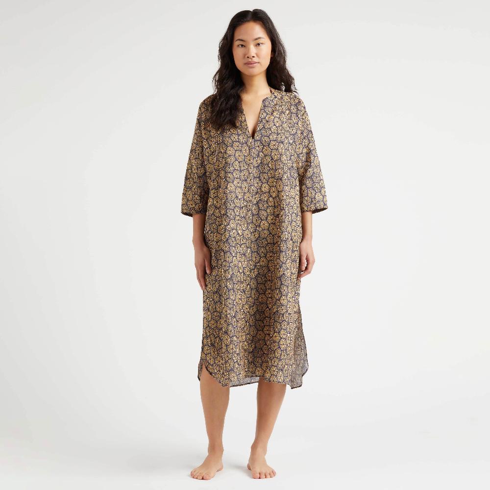 vilebrequin Tunique de plage en lin femme Carapaces