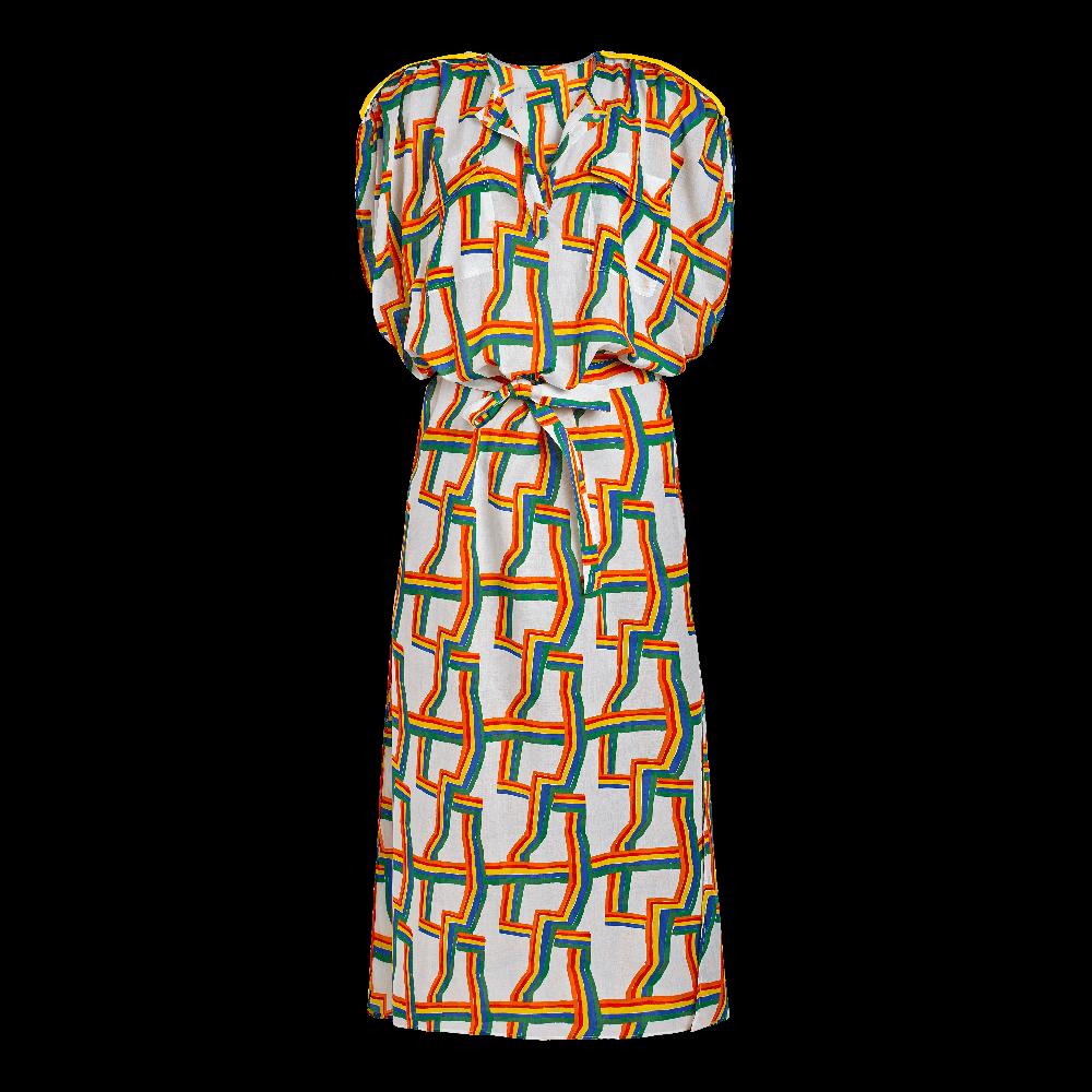 Vilebrequin Tunique Longue Femme En Voile De Coton Africain - Vilebrequin X JCC+ - Edition Limitée