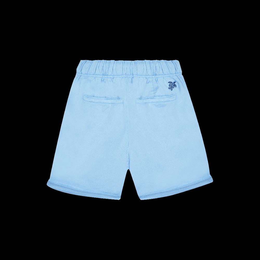 Vilebrequin Bermuda En Coton Garçon Uni