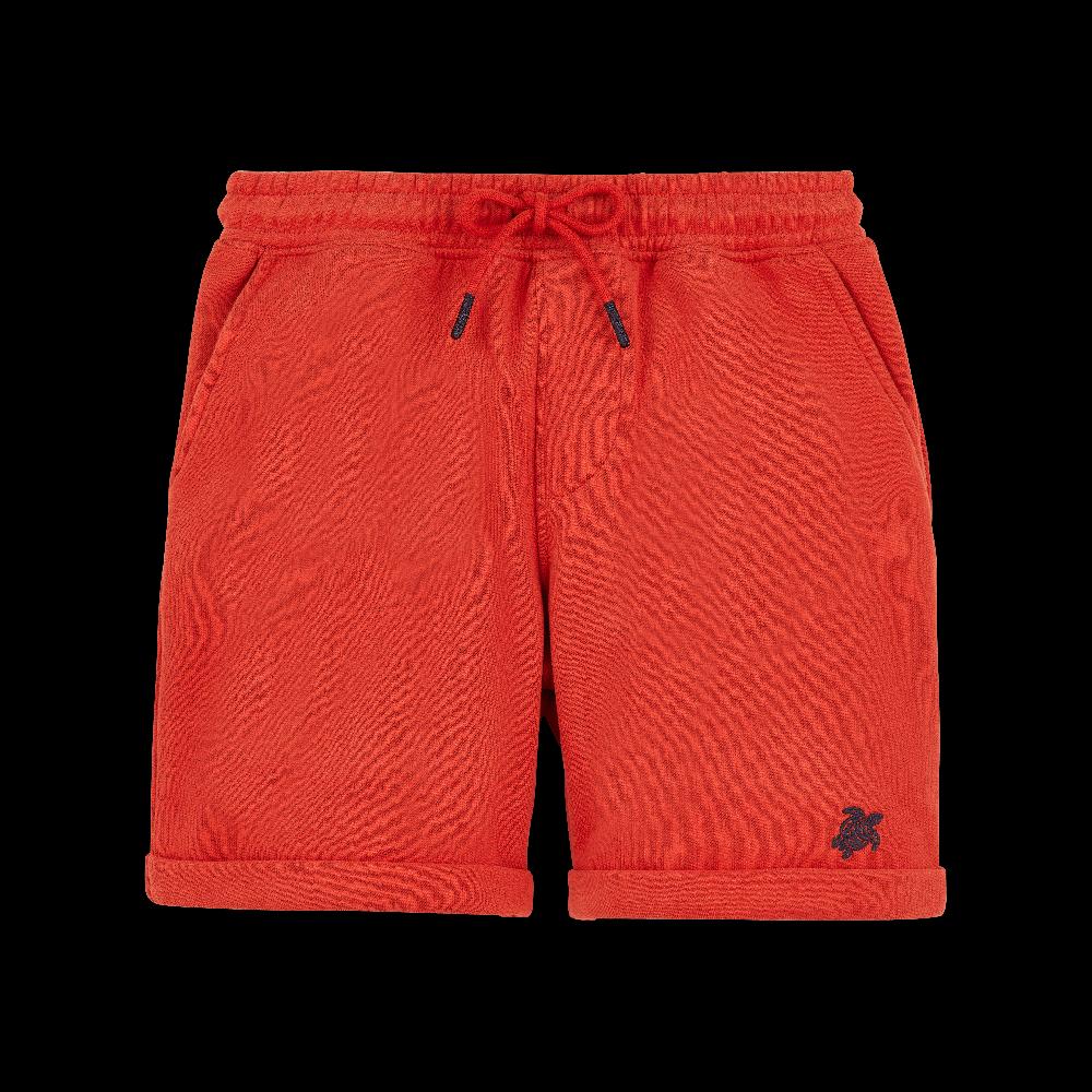 Vilebrequin Bermuda En Coton Organique Garçon Uni